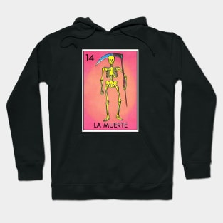 Loteria La Muerte Mexican Icon Hoodie